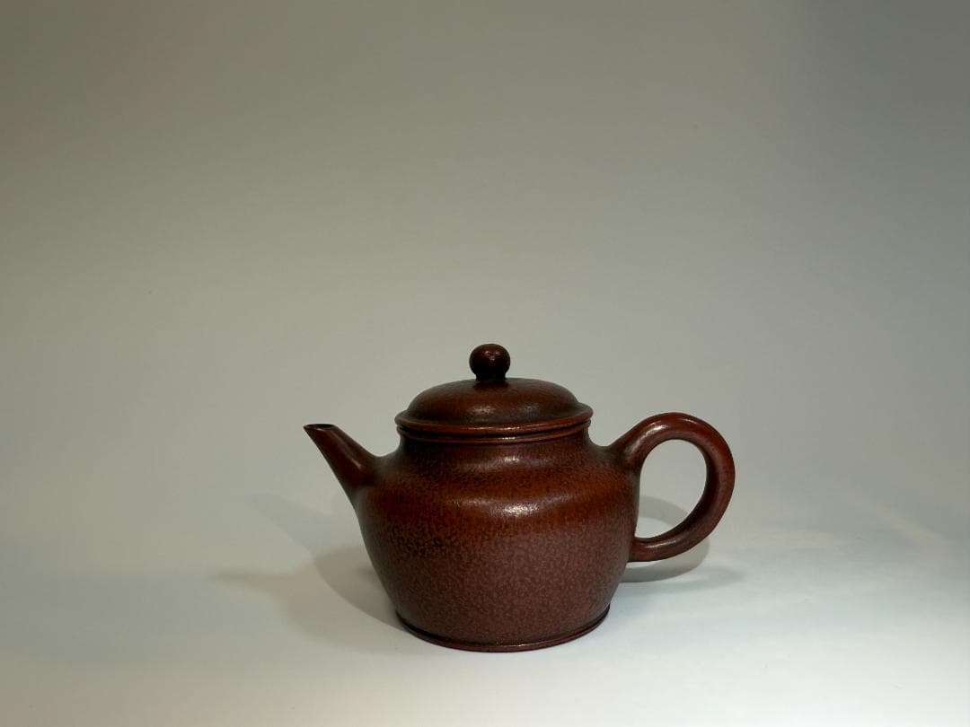 唐物紫砂壺 朱泥「孟臣 日色冷青松」刻 急須 時代品 煎茶道具 美術品