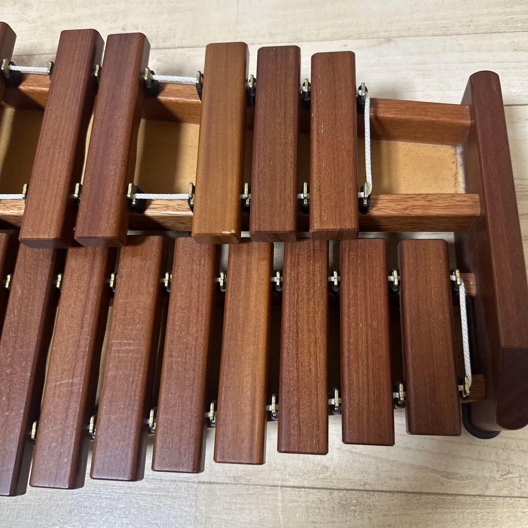 き*め様 こおろぎ社　卓上木琴　ヨーロピアンデスクシロフォン　X32K 中古品