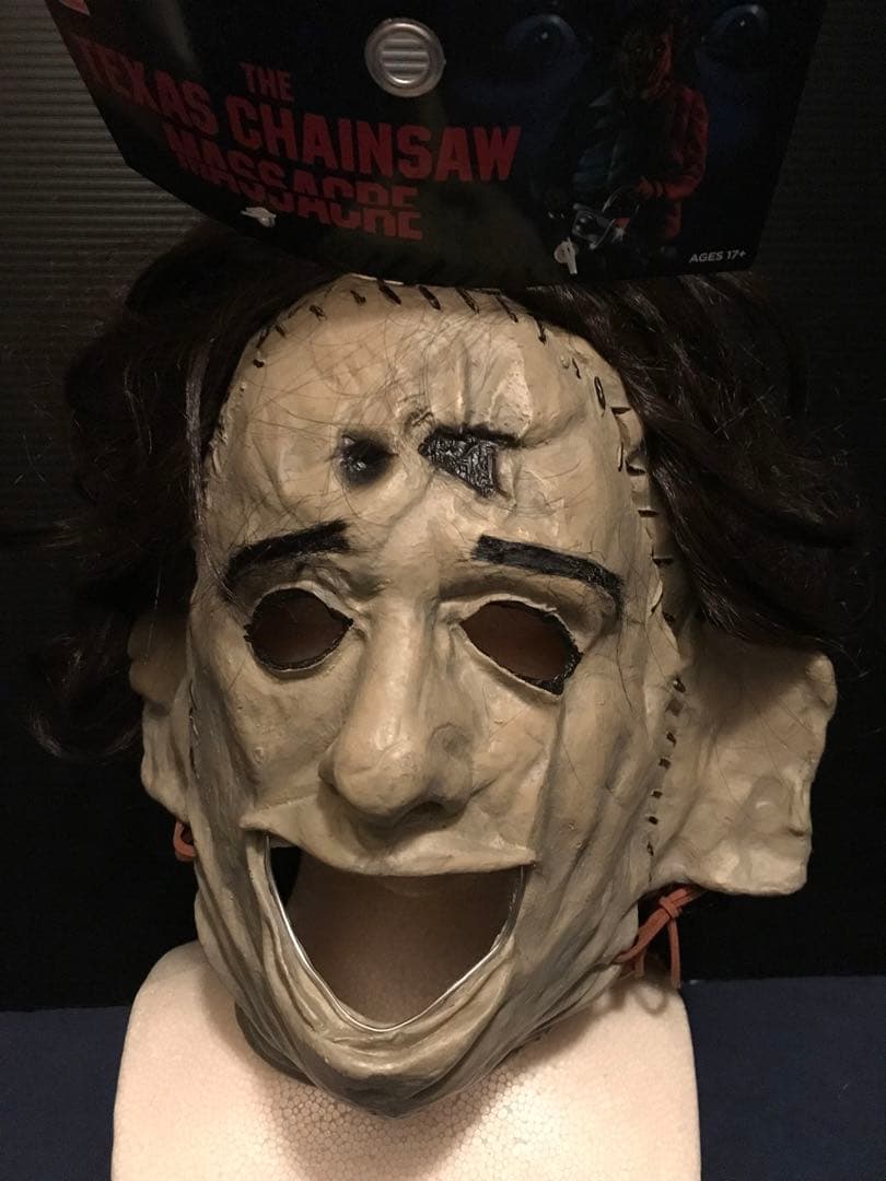 トリックオアトリートスタジオ 悪魔のいけにえ ラバーマスク　＊タグ付き