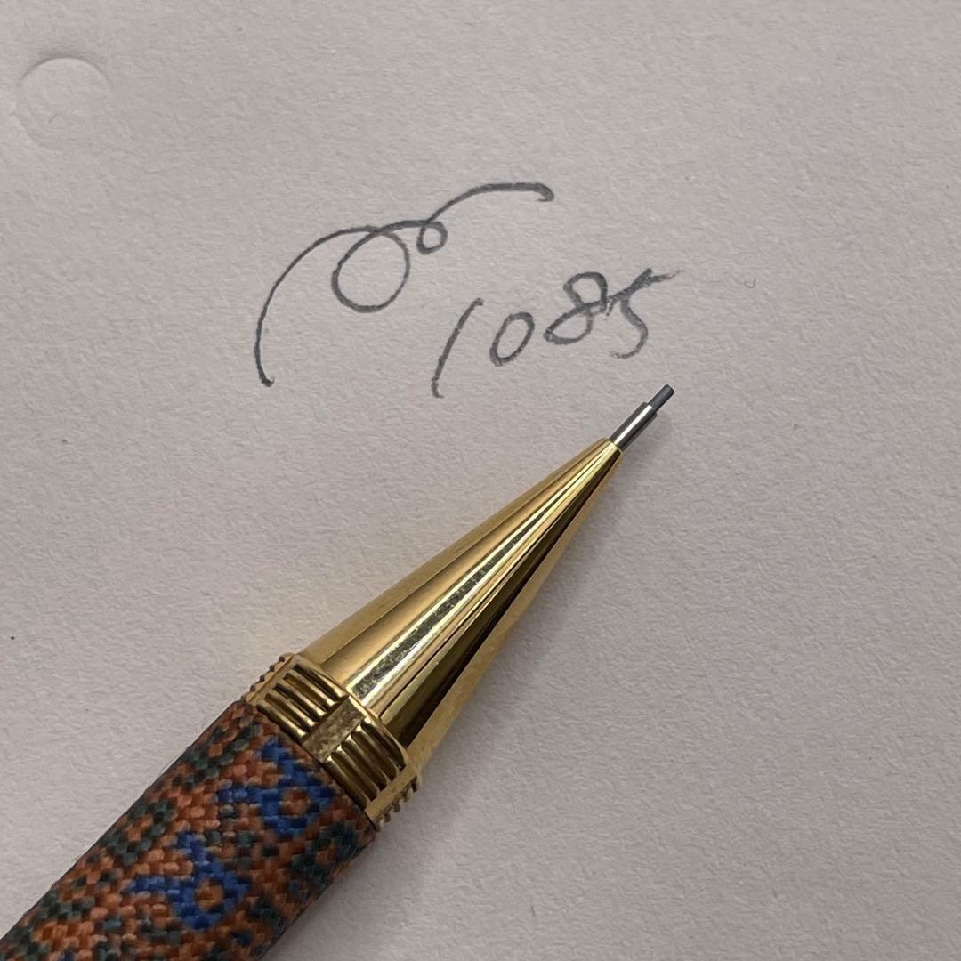 PE1085□バーバリーノック式 シャープペンシル 0.5㎜芯 レア