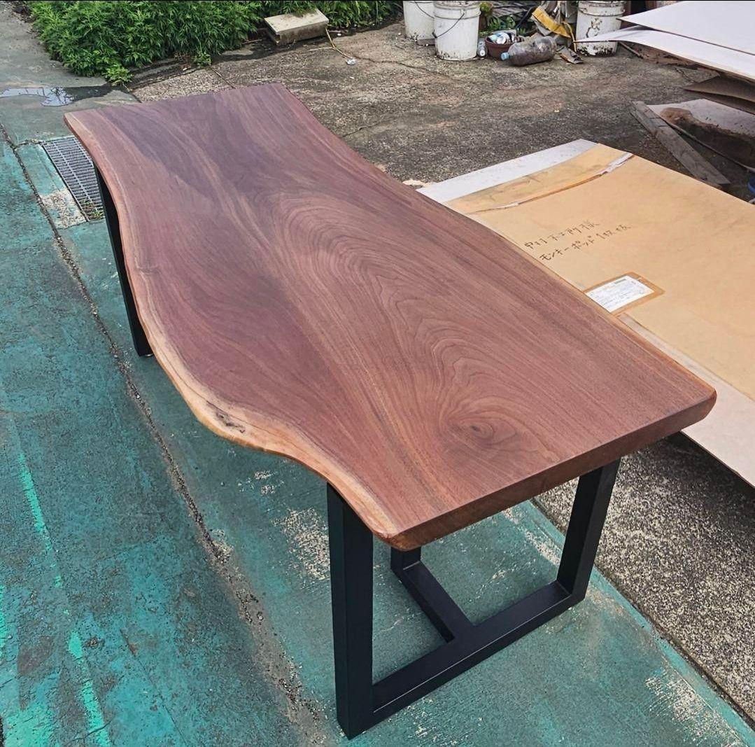 y*i様 楠　一枚板　ダイニング　テーブル　高級　おしゃれ　杢　栃　座卓