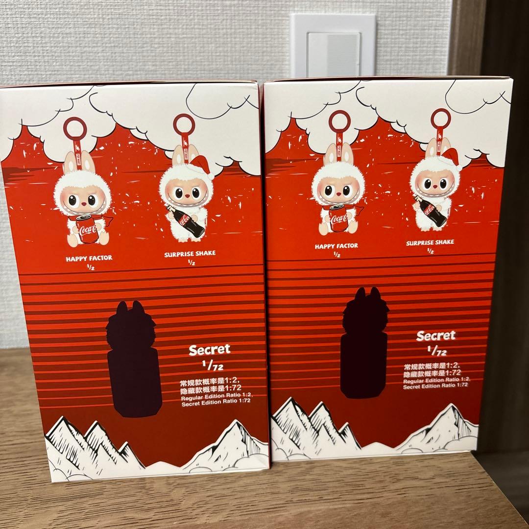【新品未開封】 ラブブ LABUBU コカコーラ　Coca-Cola 2個訳あり