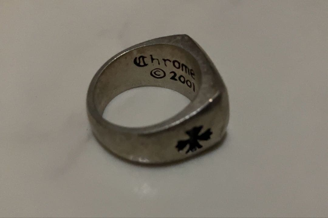 す*い様 シルバー　リング　指輪　クロムハーツ　ビックPJプレーンリング