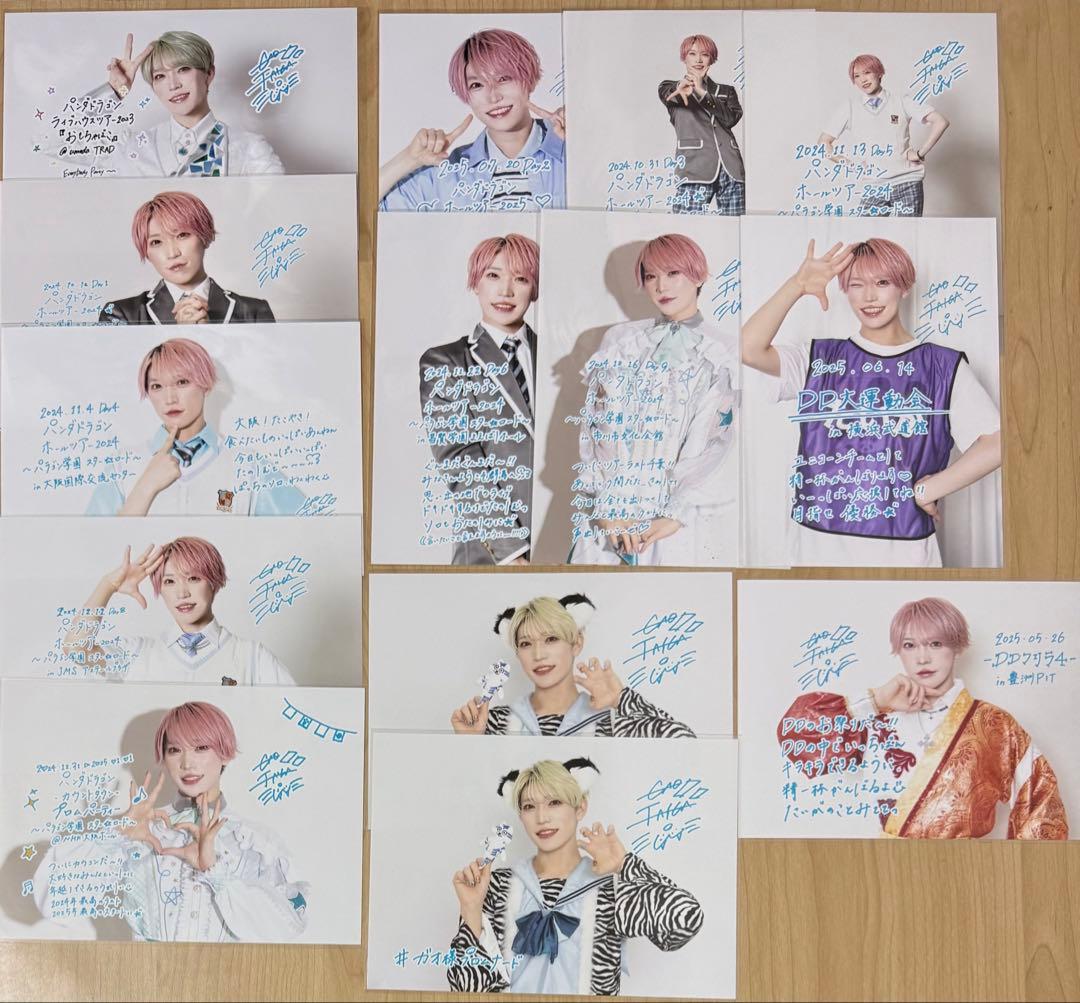 パンダドラゴン たいが グッズ セット ハピカ チェキ