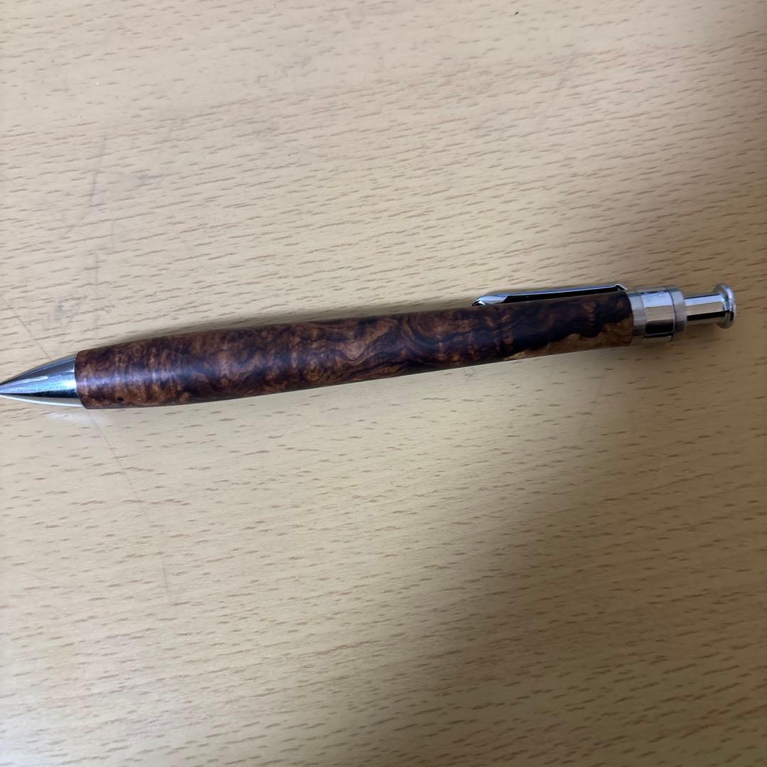 工房楔 ローズウッド瘤杢 ツートーン シャーペン