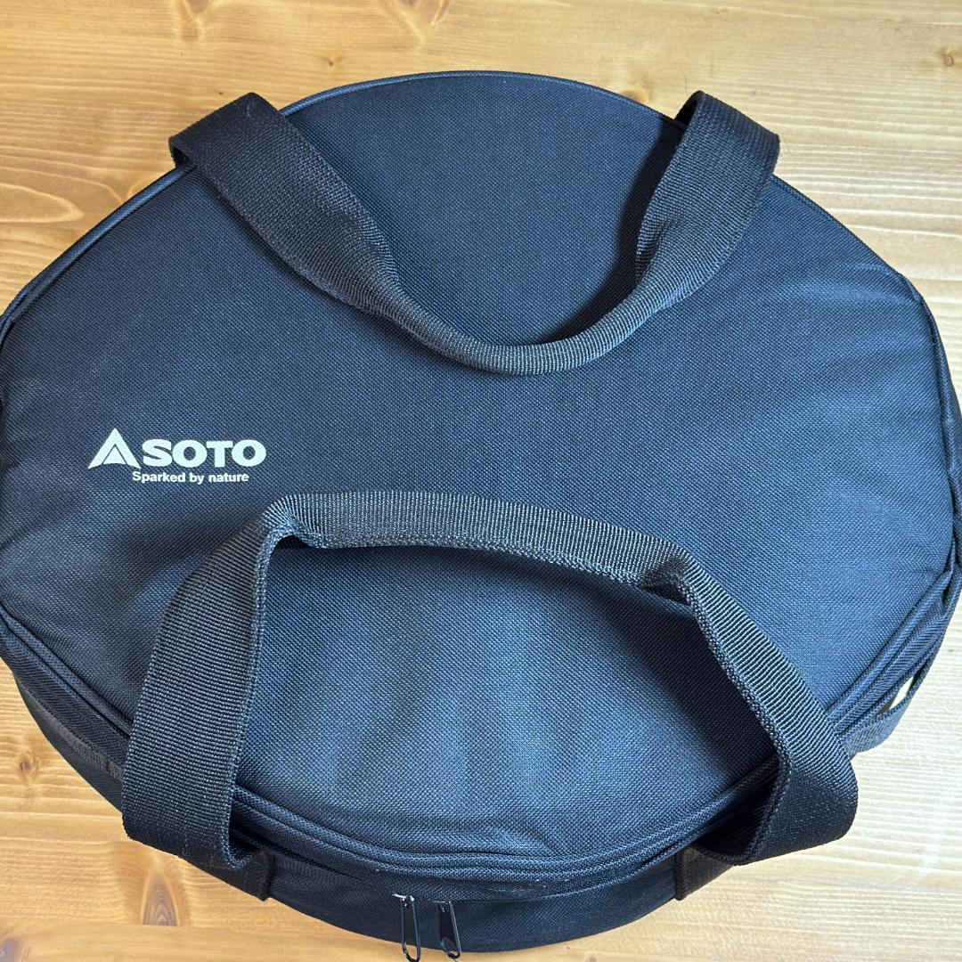 SOTO ステンレスダッチオーブン10インチハーフ+底網+専用ケースのセット