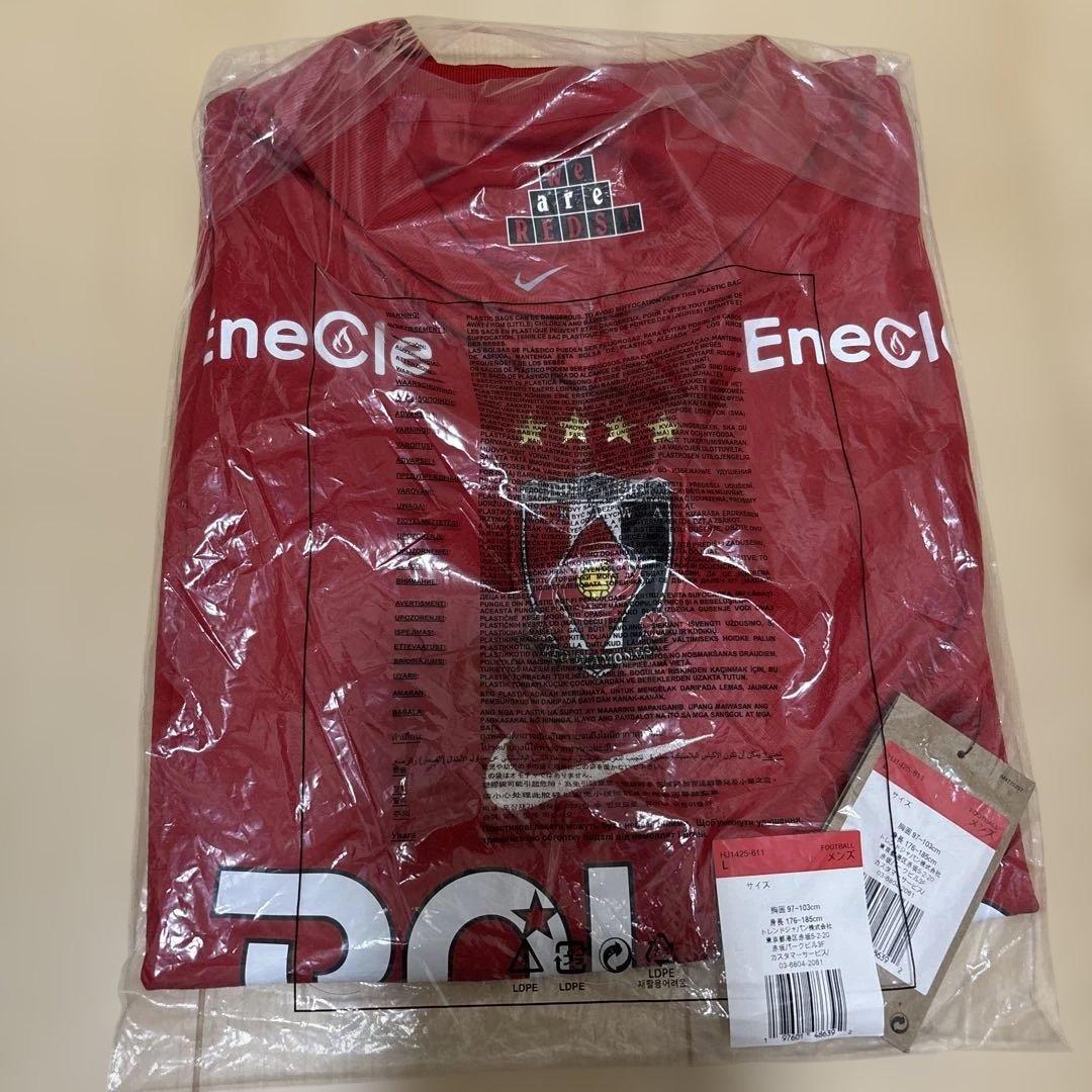 浦和レッズ　レプリカユニフォーム　2025シーズン　1st Lサイズ