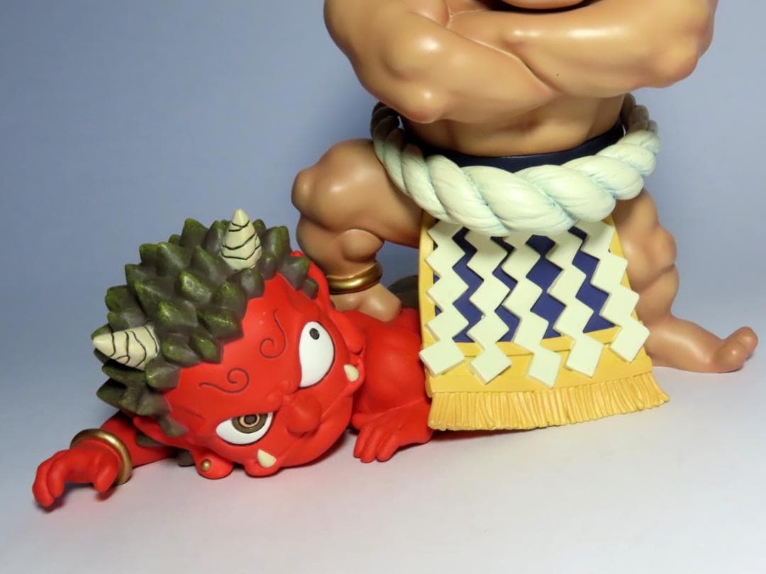 【瀧下和之】　千代の富士　　鬼踏み：赤　　千代の富士フィギュア