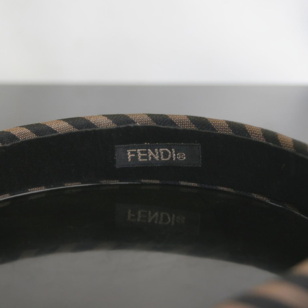FENDI フェンディ ペカン柄 カチューシャ ヘアバンド