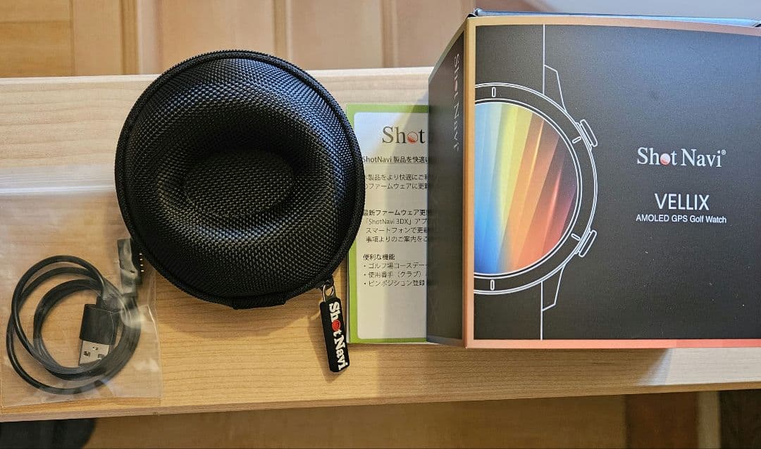 Shot Navi VELLIX V14 GPSナビウォッチ ブラック