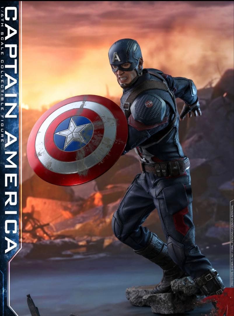 hottoys ホットトイズ　アベンジャーズ　marvel キャプテンアメリカ