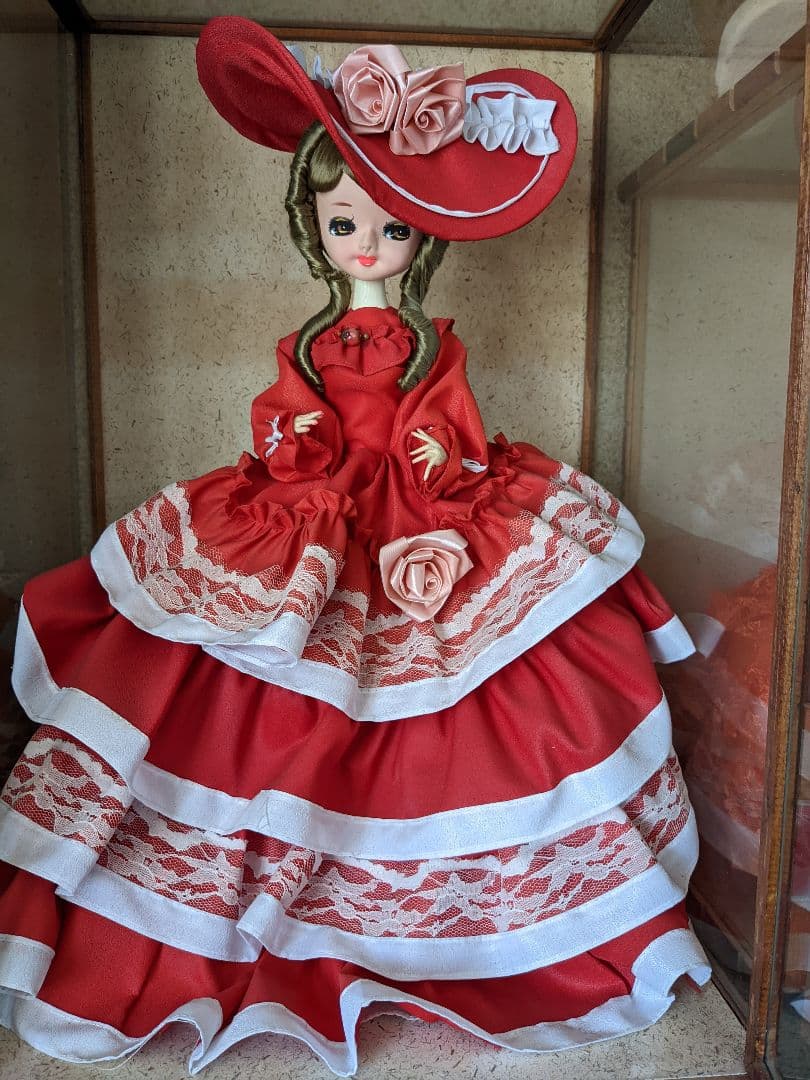 昭和レトロ　ドール　Doll　ポーズ人形