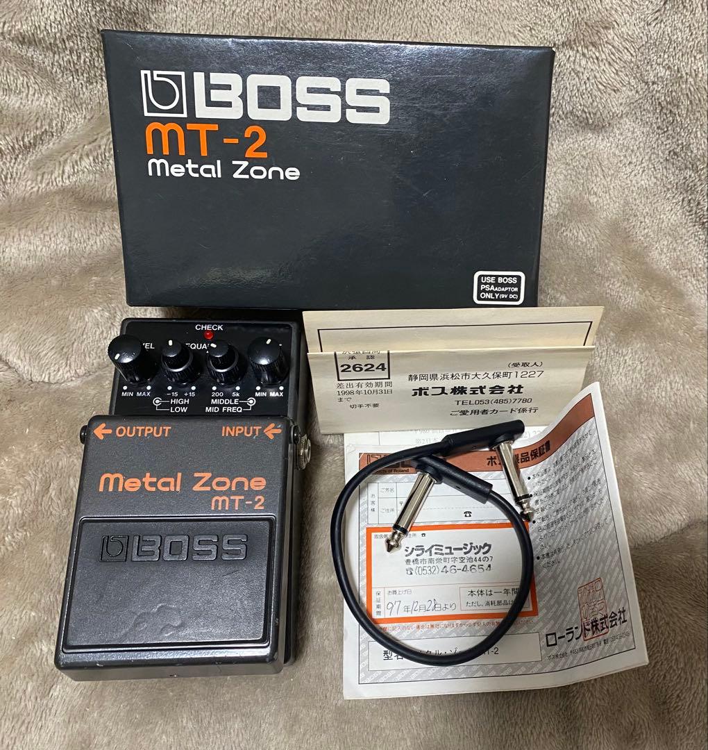 BOSS MT-2 l Zone アダプター付き