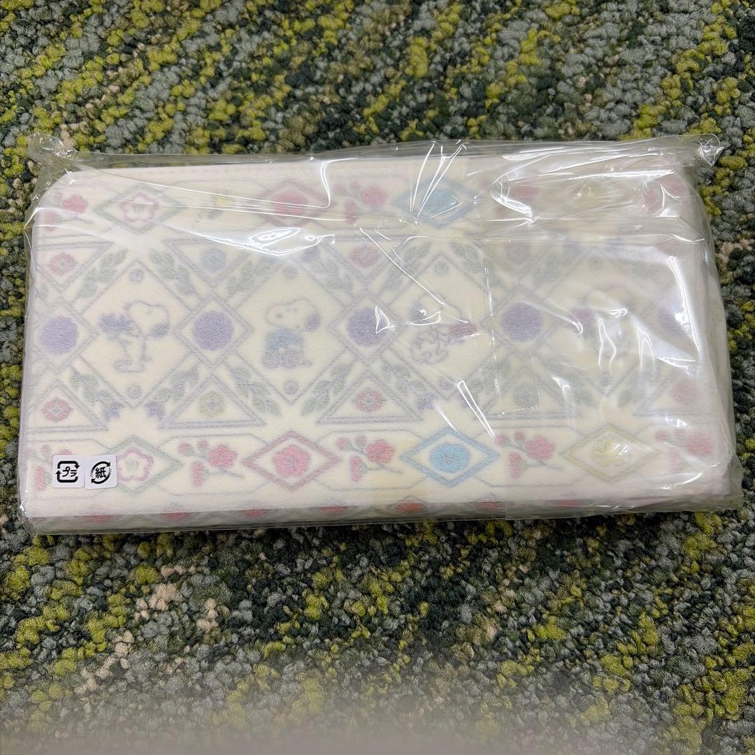 M*a様 スヌーピーの吉祥花づくし　浅草文庫牛革製長財布