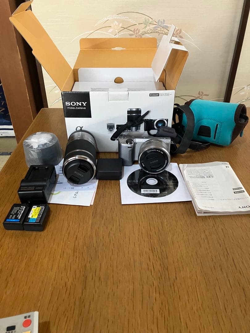 【美品】SONY NEX-5RYダブルズームレンズキット レンズ2本セット