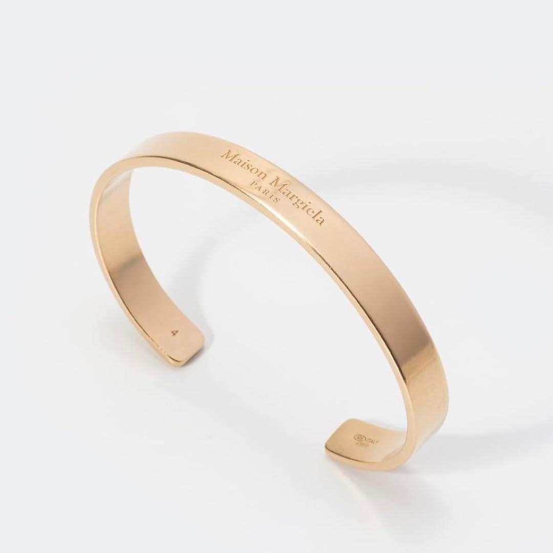 ★新品未使用★ 購入時11万 Maison Margiela ゴールド バングル