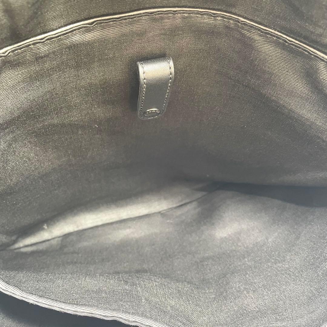 【極美品】コーチ　2way ビジネスバッグ　ハミルトン　レザー　黒　F75757