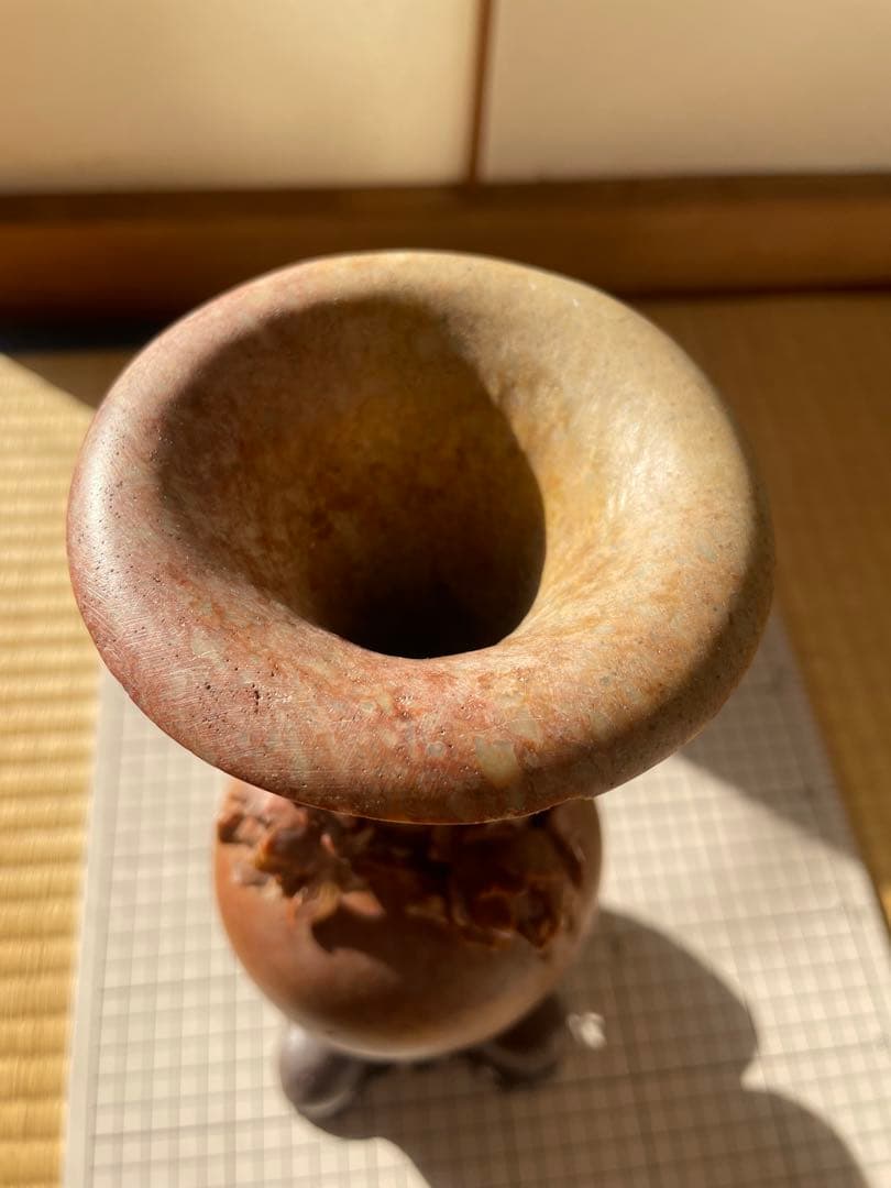 時代 砡製 花瓶 高さ約30㎝