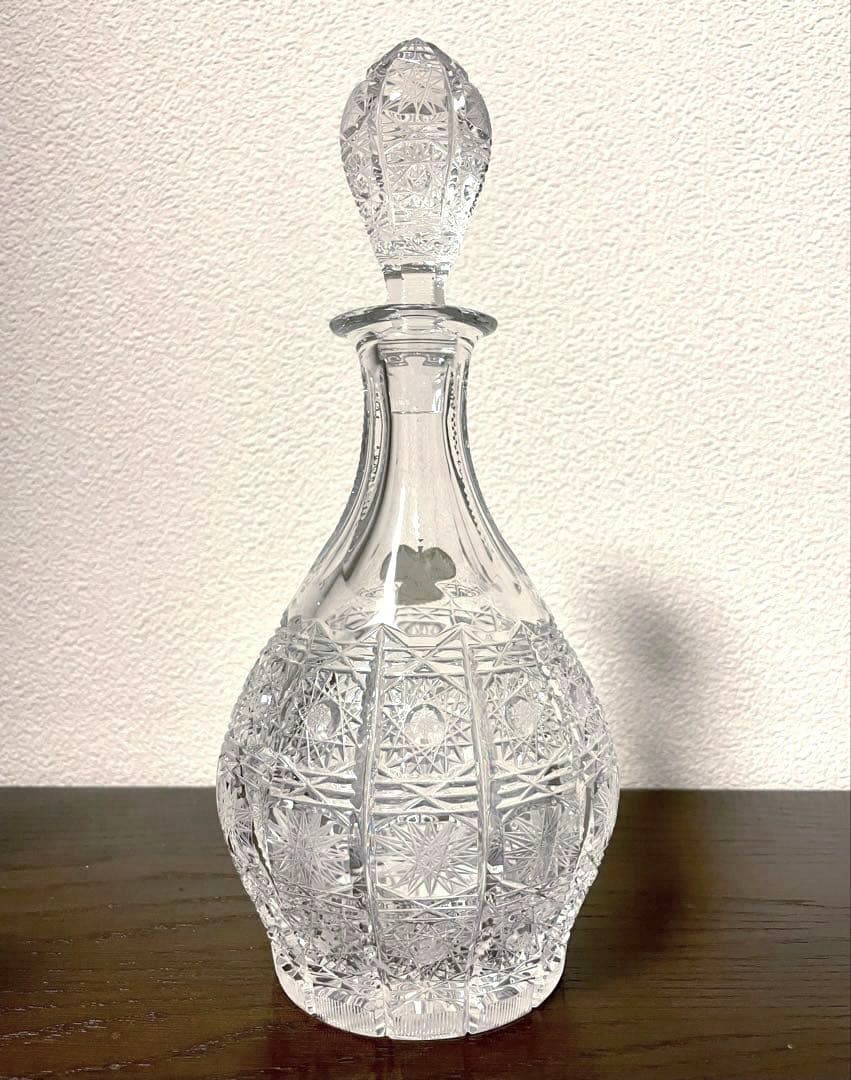 【未使用品】BOHEMIA Crystal デキャンタとグラスセット