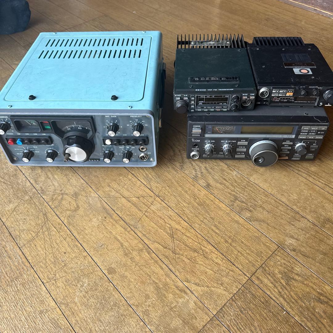ジャンク品　YAESU ICOM トランシーバー