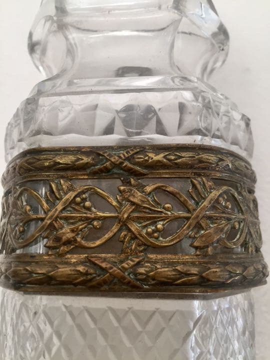 激レア フランス 小さな ヤドリギ ウォール ガラスの花器