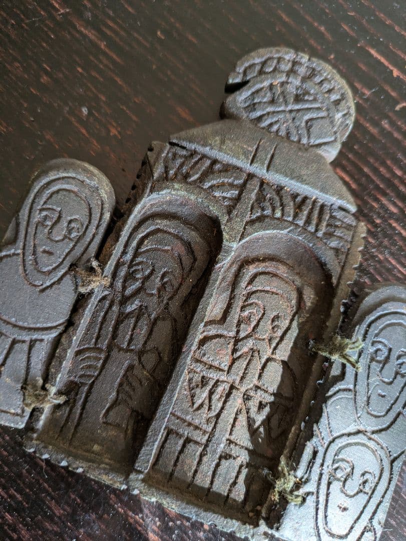 エチオピア正教　石のイコン　6面