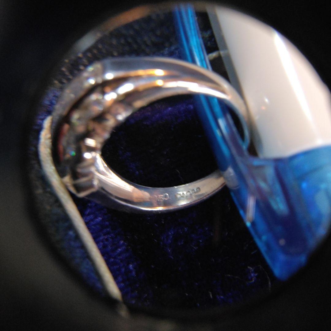 エレガント Pt900 リング ダイヤモンド　中古品