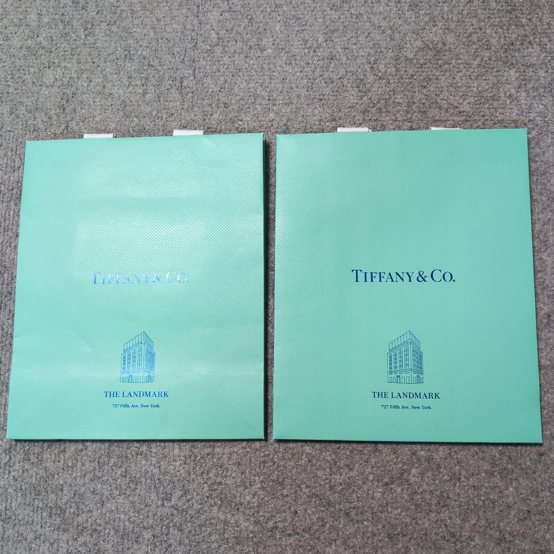 ティファニー ニューヨーク本店限定 ショッパー チャーム 2セット