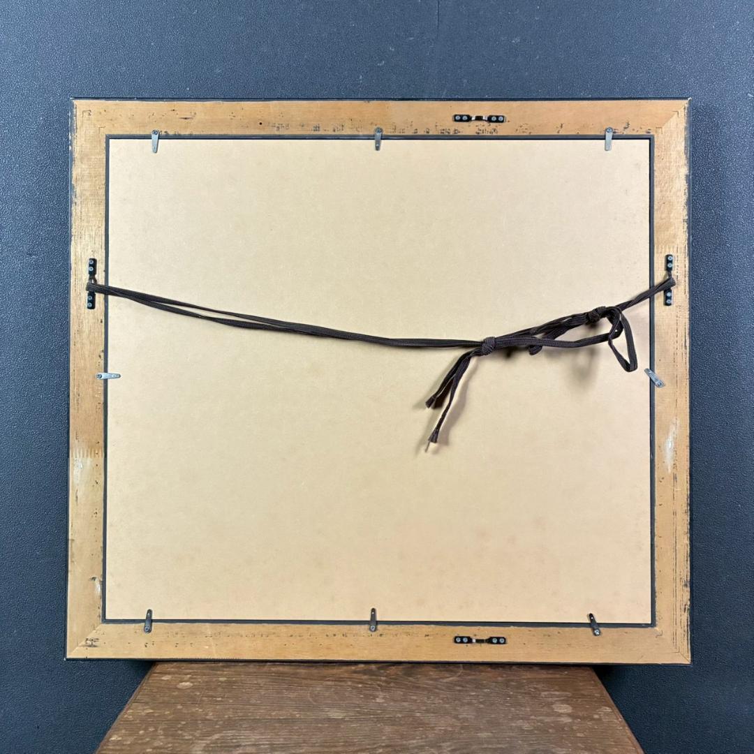 【ぽぬお】藤城清治「海の見える遊園地」「コスモスとこびと」2点セット