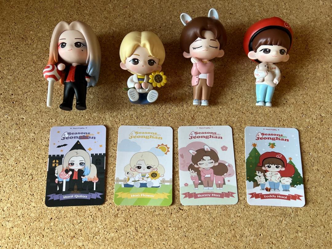 SEVENTEEN ジョンハン フィギュア 4個 セット