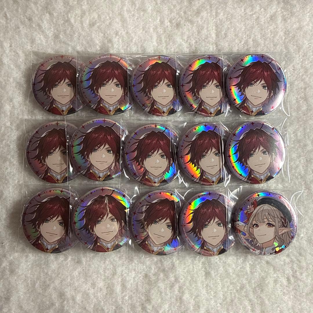 にじさんじ　フェス　OVERTURE 缶バッジ　ローレン　える