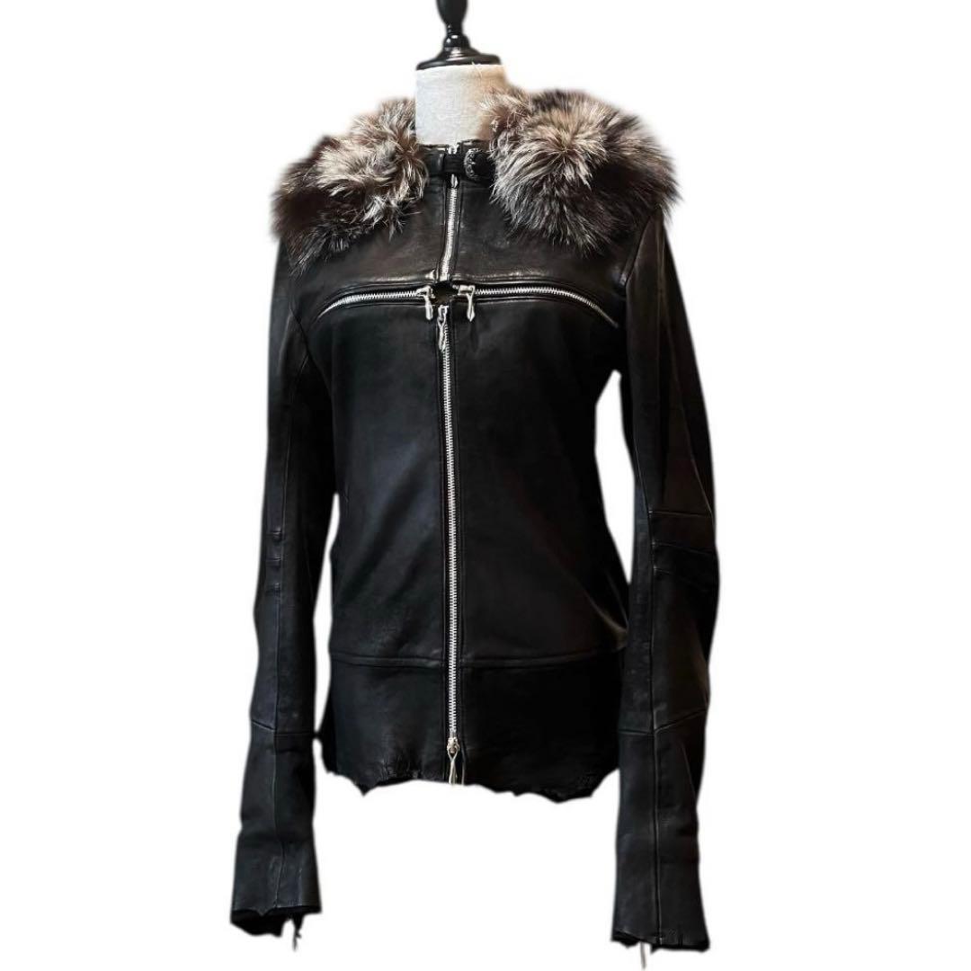 ジャケット・アウター 14th addiction cross zip riders fur