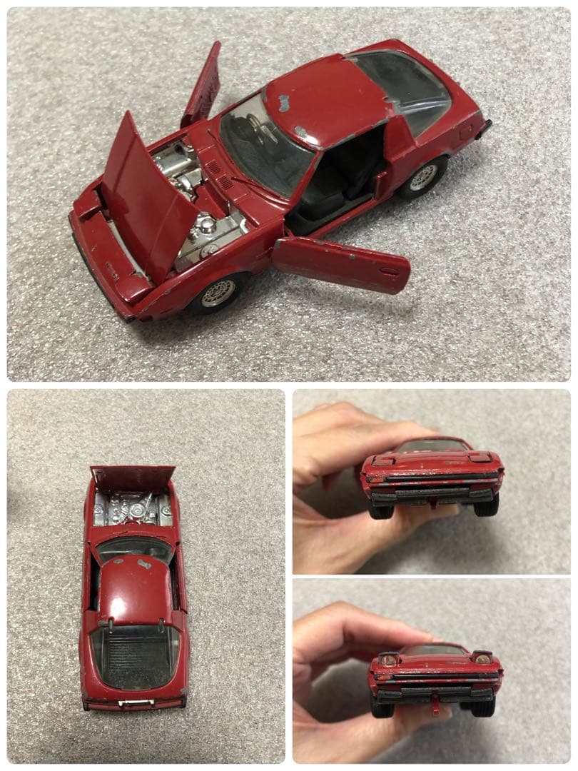 TOYSミニカー デ・トマソ・マングスタ、マツダ　サバンナRX-7等　昭和レトロ
