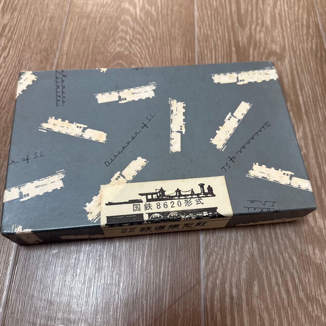 鉄道模型社 国鉄8620形 蒸気機関車キット 未組立 真鍮エッチング 車体キット