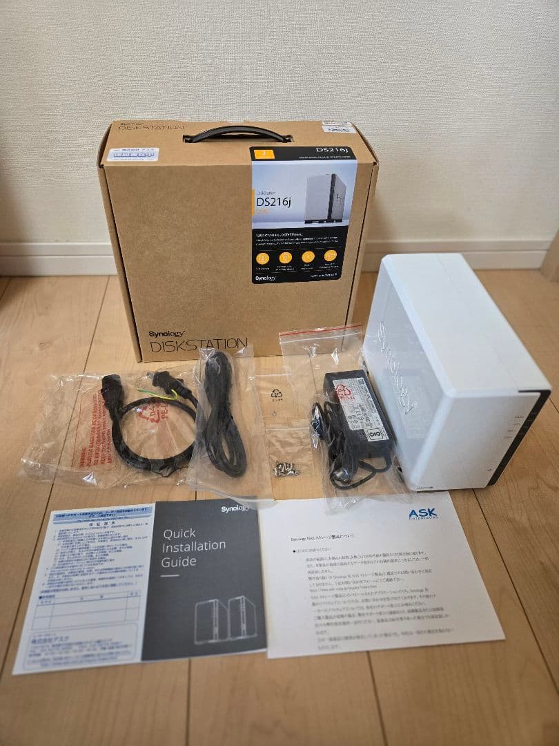 外付けハードディスク・ドライブ Synology DS216j NAS