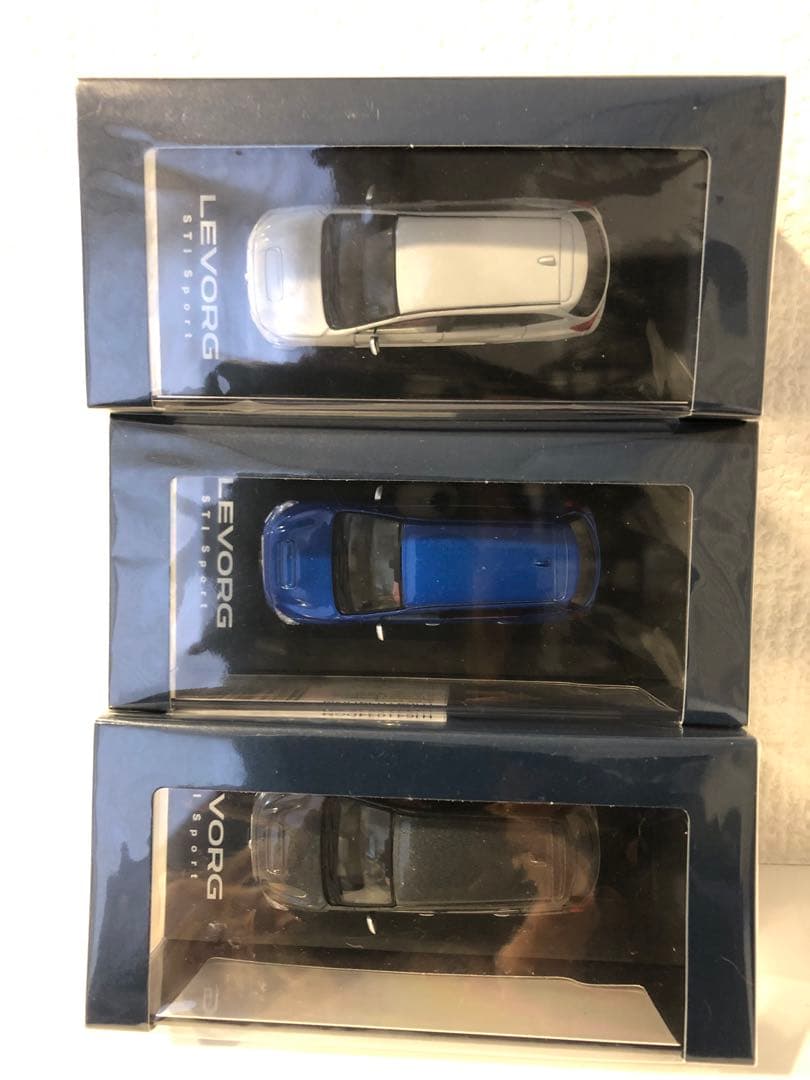 ホビージャパン 1/64 スバル レヴォーグ STI Sport 3台セット