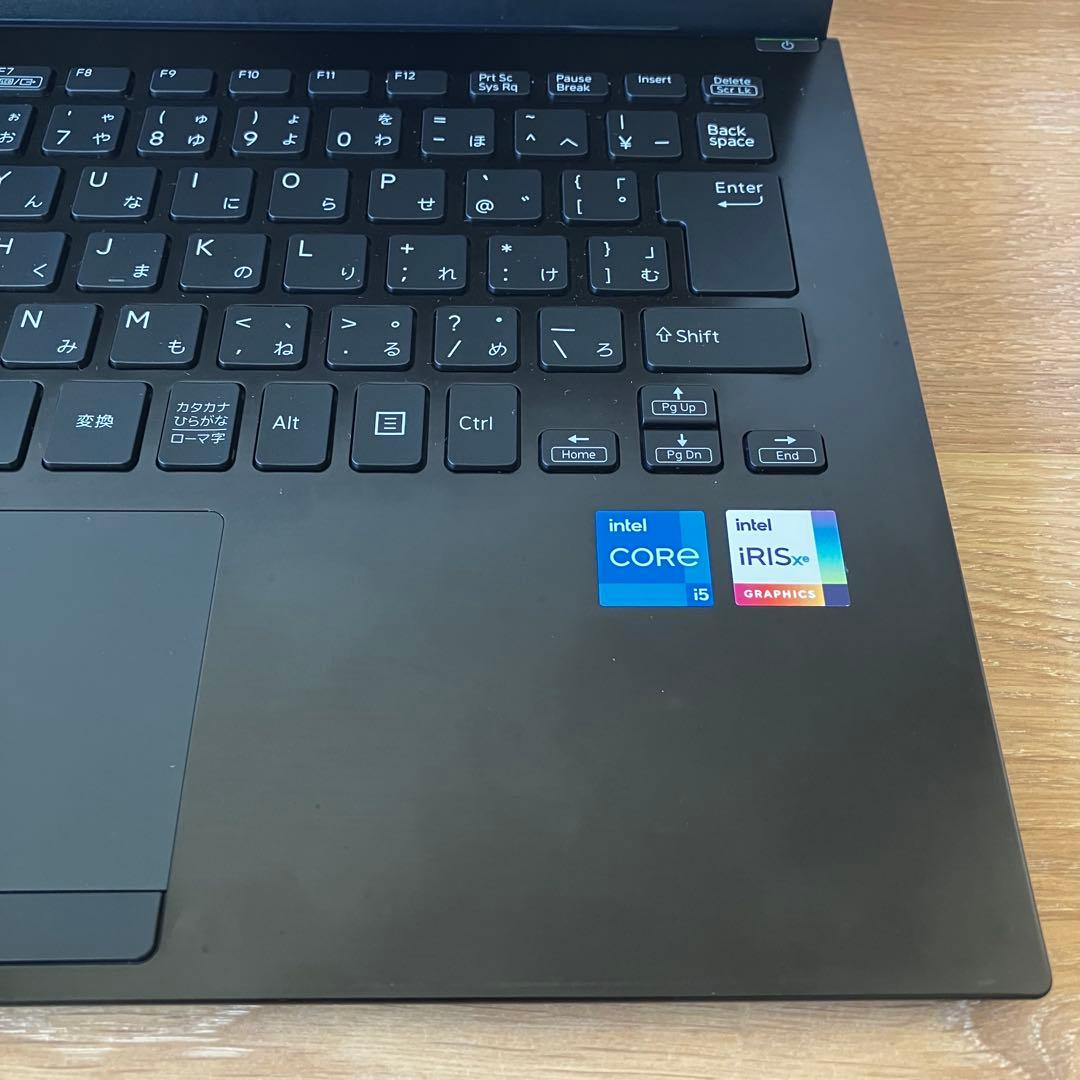 バッテリー良好/軽量/VAIO/SSD/Windows11/黒/ノートパソコン