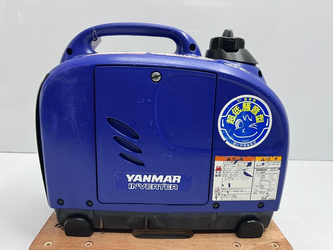 YANMAR ヤンマー インバーター発電機 G900IS 動作良好 ♪ 8117