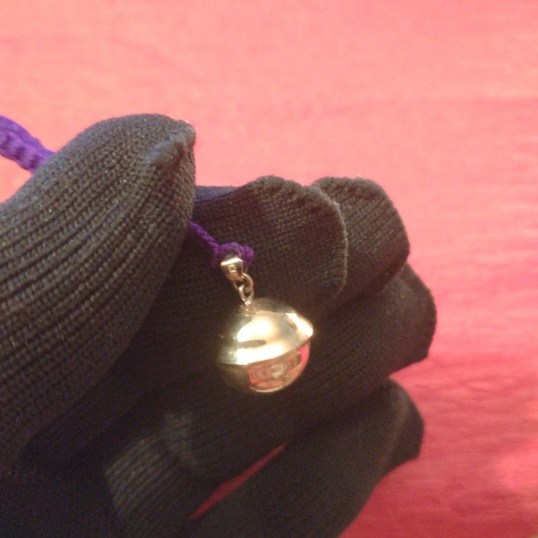 最終値下げ　K18　鈴　根付　ストラップ