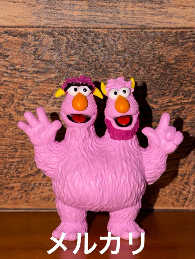 セサミストリート ツーヘッドモンスター ジムヘンソン フィギュア アメトイ レア