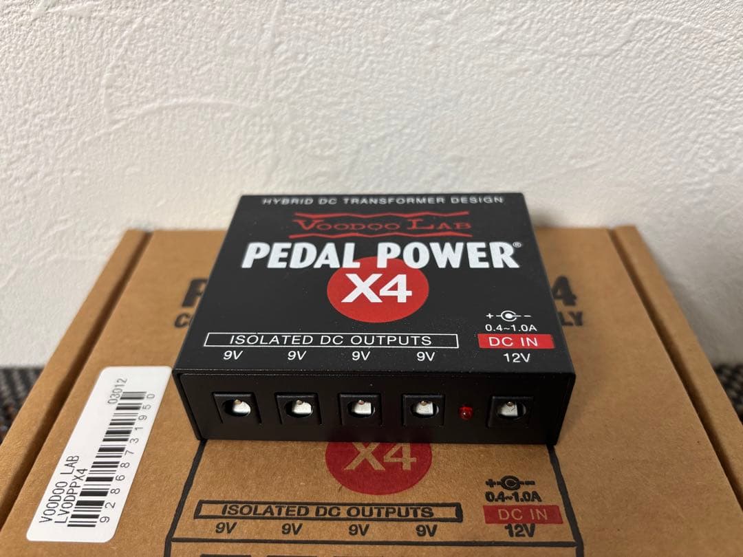 VOODOO LAB Pedal Power X4 エフェクター パワーサプライ