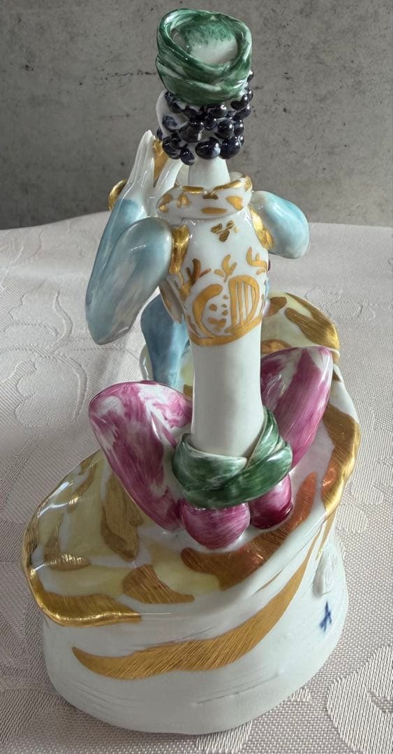 ★マイセン★アトリエ作品★手びねり人形★干支【巳年】★一級品★