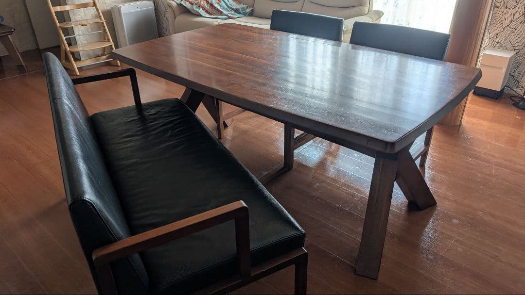 ダイニグテーブル　木製テーブル 150cm