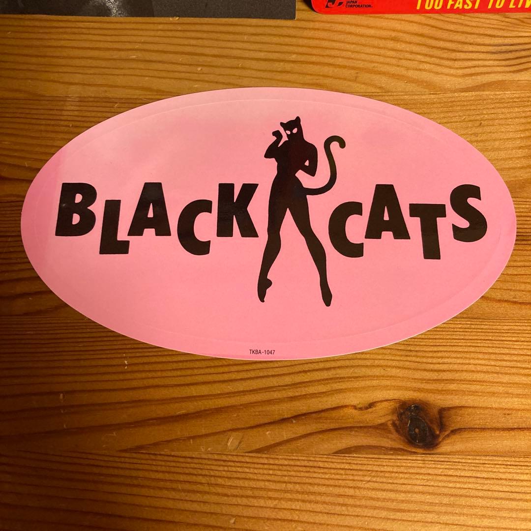 BLACK CATS 非売品下敷き&小冊子&ステッカーセット　ロカビリー