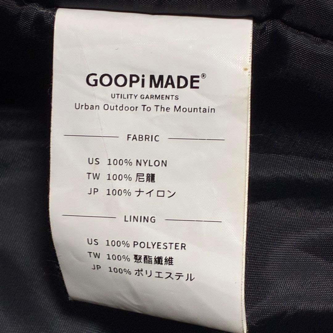 ジャケット・アウター GOOPiMADE 3M thinsulate FOGGY PARKA M