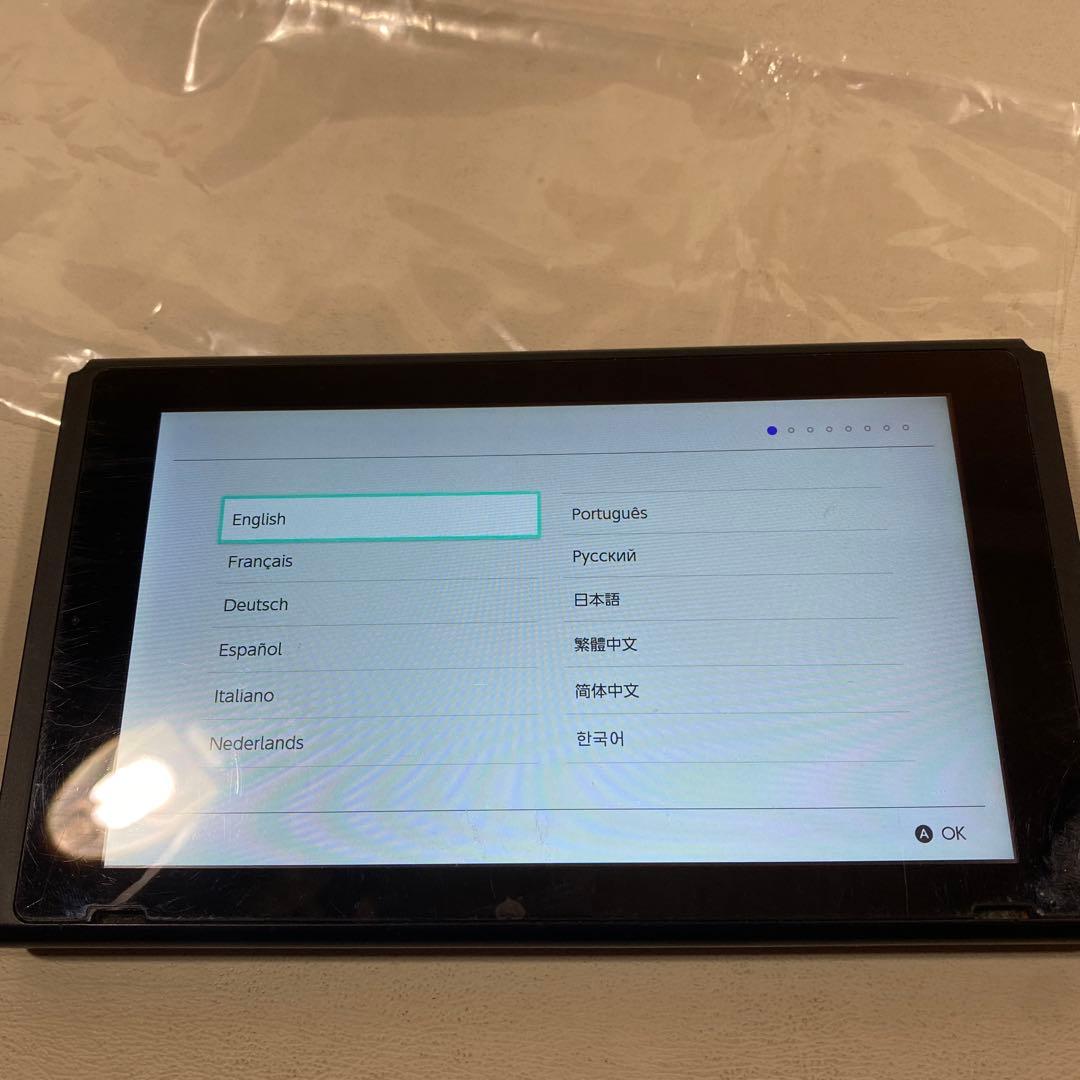 switch 本体のみ　2021年製