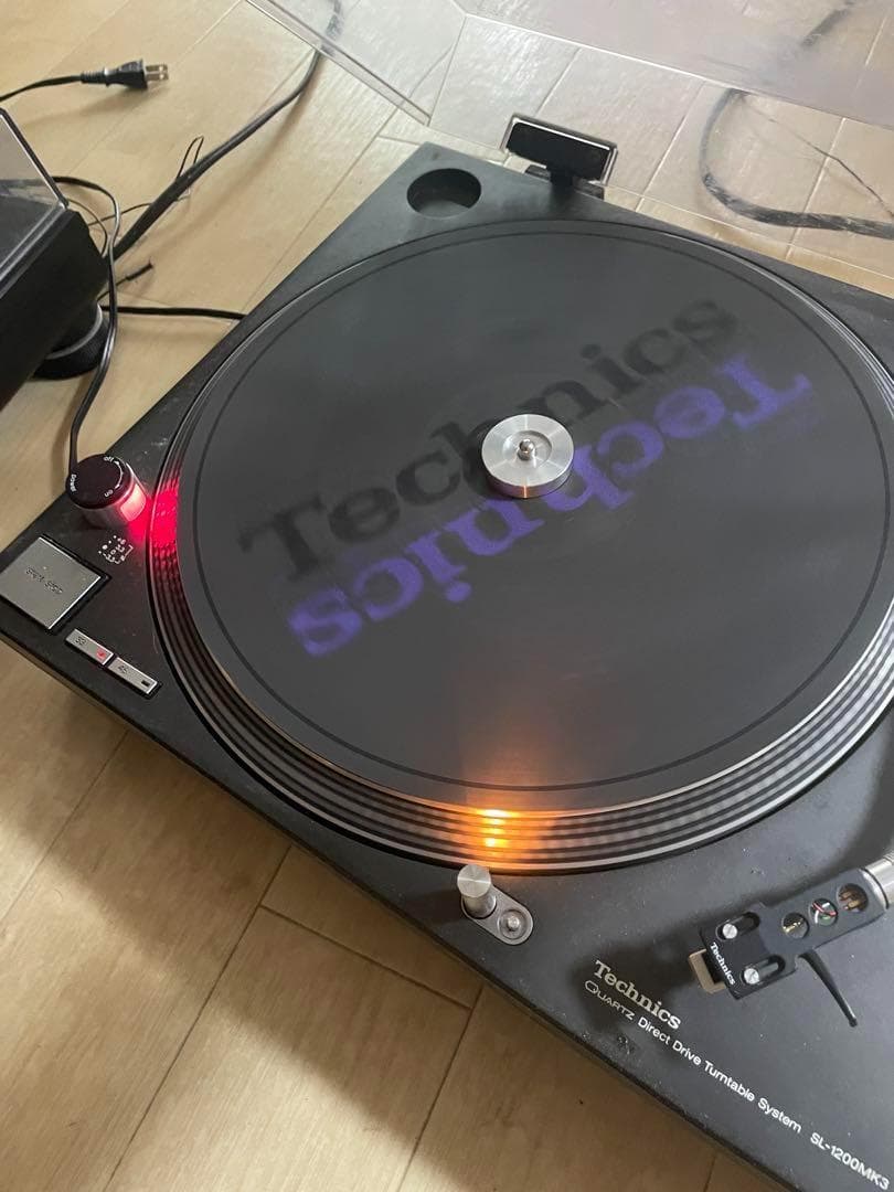 Technics SL-1200ターンテーブル 2台Vestax DJミキサー