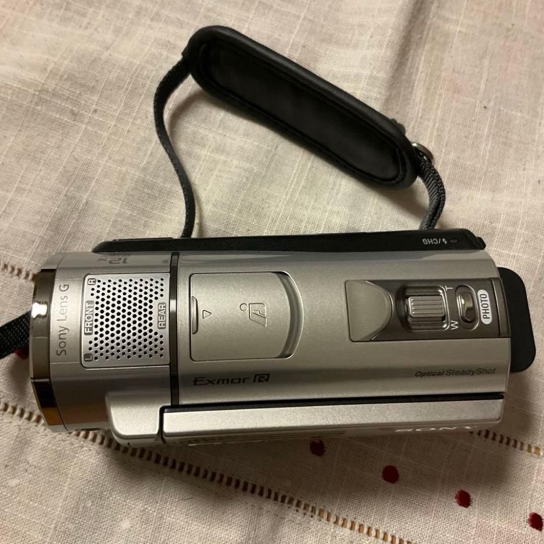 SONY HDR-CX500 ビデオカメラ 充電パック2個 ソフトケース付