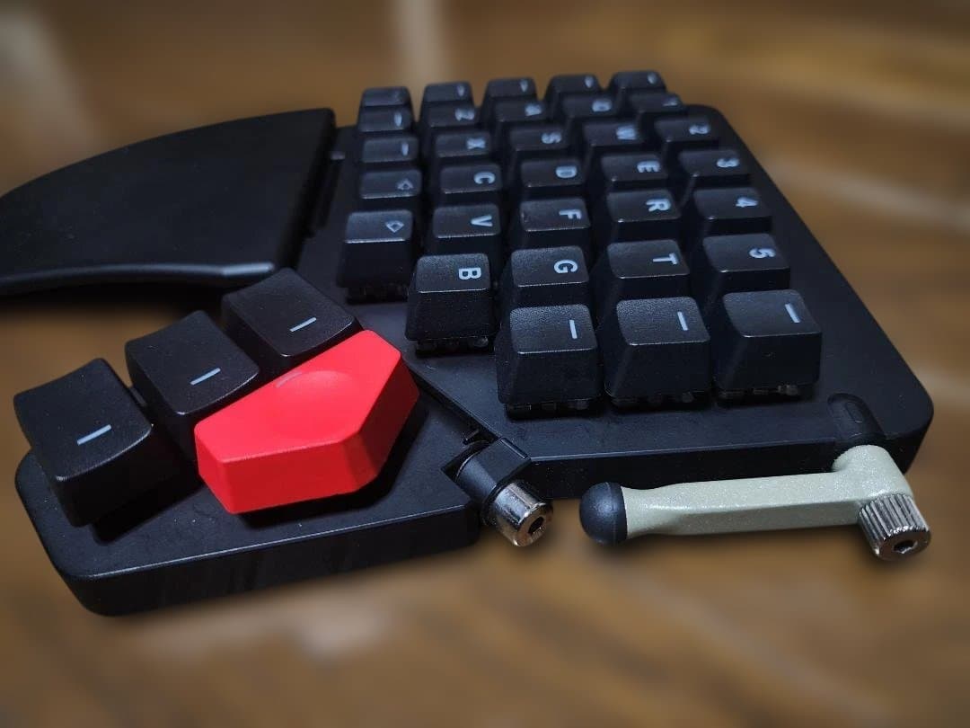 キーボード ZSA Moonlander Mark I Dark Matter Black