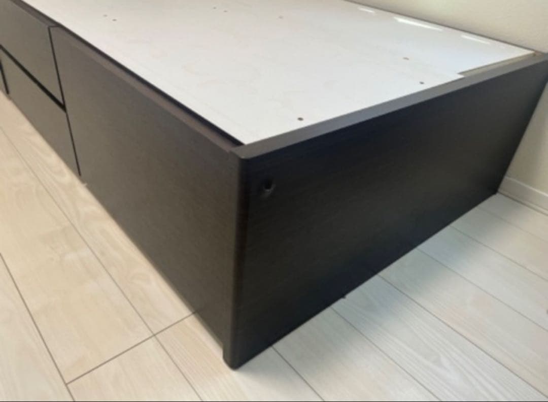 急募【美品】◇ニトリ　ベッドフレーム　シングル　コンセント収納付